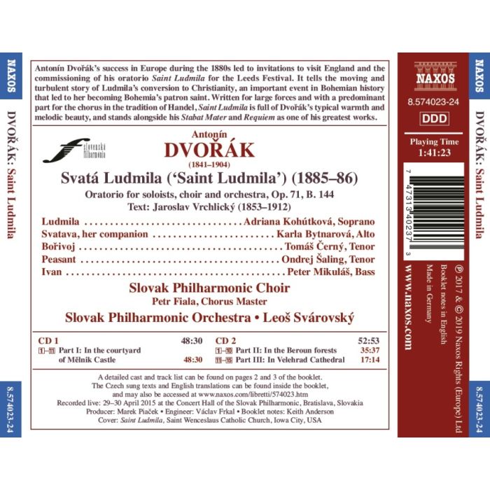 Dvorak: Saint Ludmila - slide-1