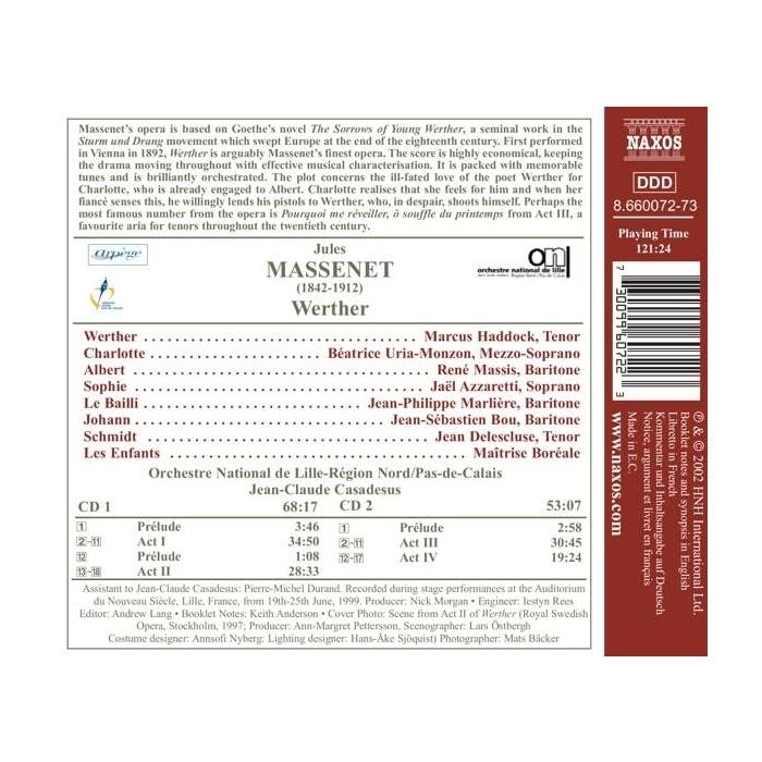 MASSENET: Werther - slide-1