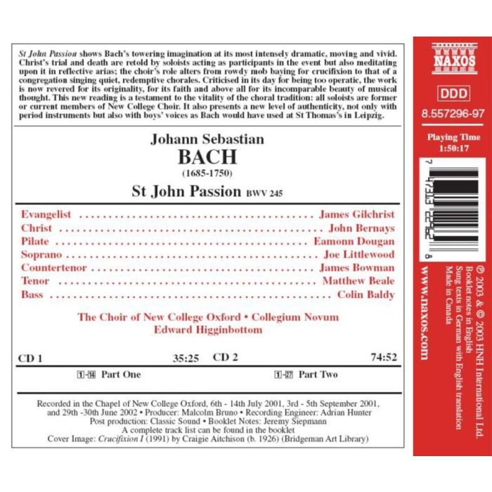 BACH: St. John Passion (Johannes-Passion BWV 245) - slide-1