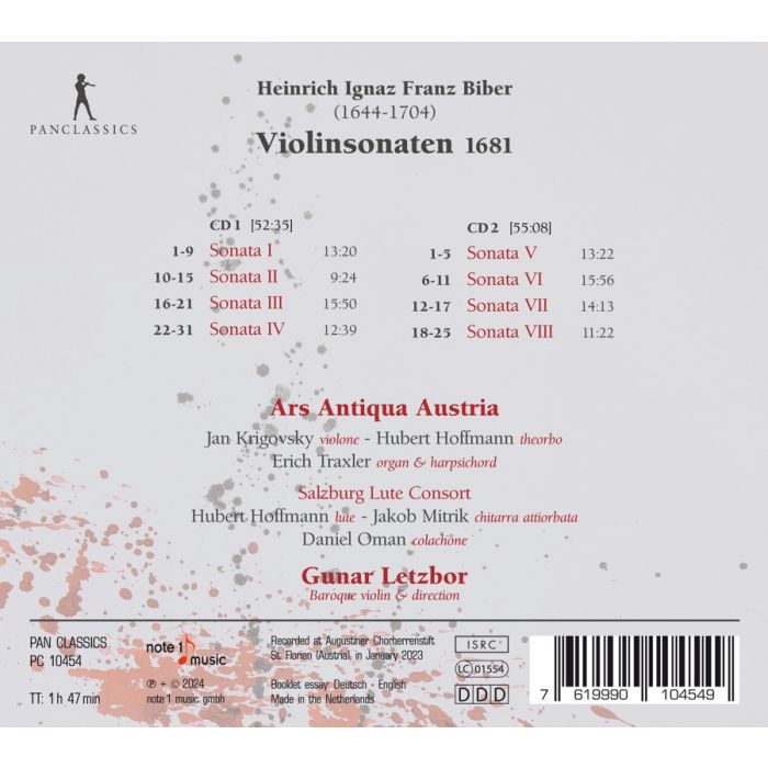 Biber: Violin Sonatas (1681) - slide-1