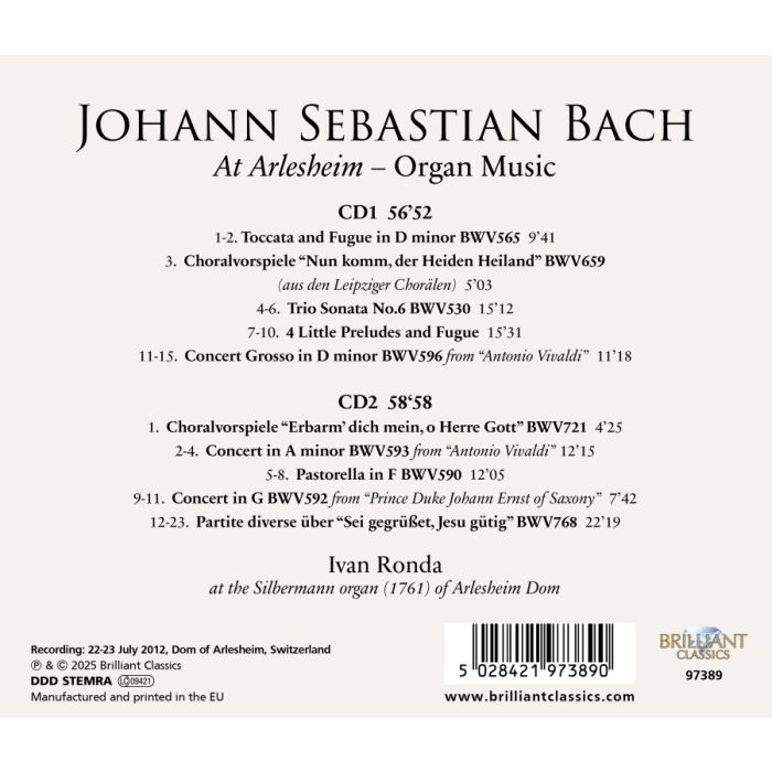 J.S. Bach: At Arlesheim - slide-1