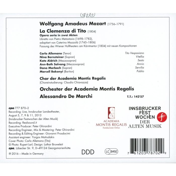 Mozart: La Clemenza di Tito - slide-1