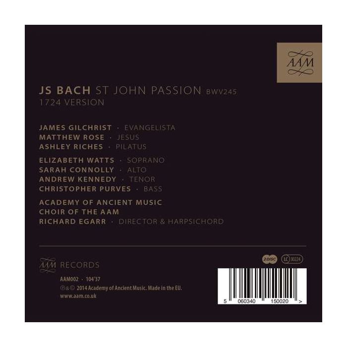 Bach: St. John Passion BWV 245 - slide-1