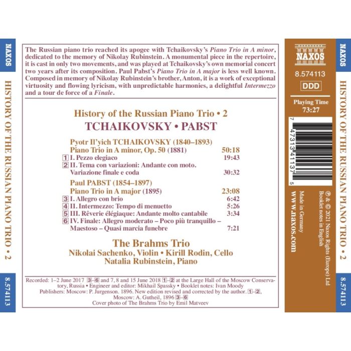 History of the Russian Piano Trio Vol. 2 - slide-1