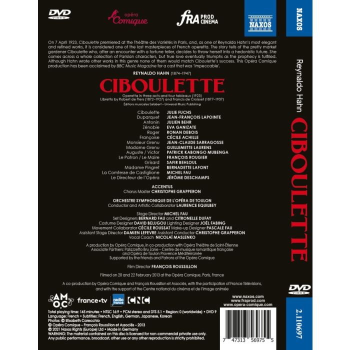 Hahn: Ciboulette - slide-1