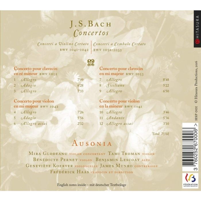 Bach: Concertos - slide-1