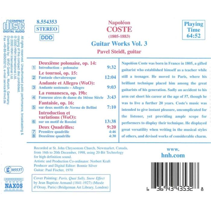 COSTE: Guitar Works, Vol. 3 - slide-1
