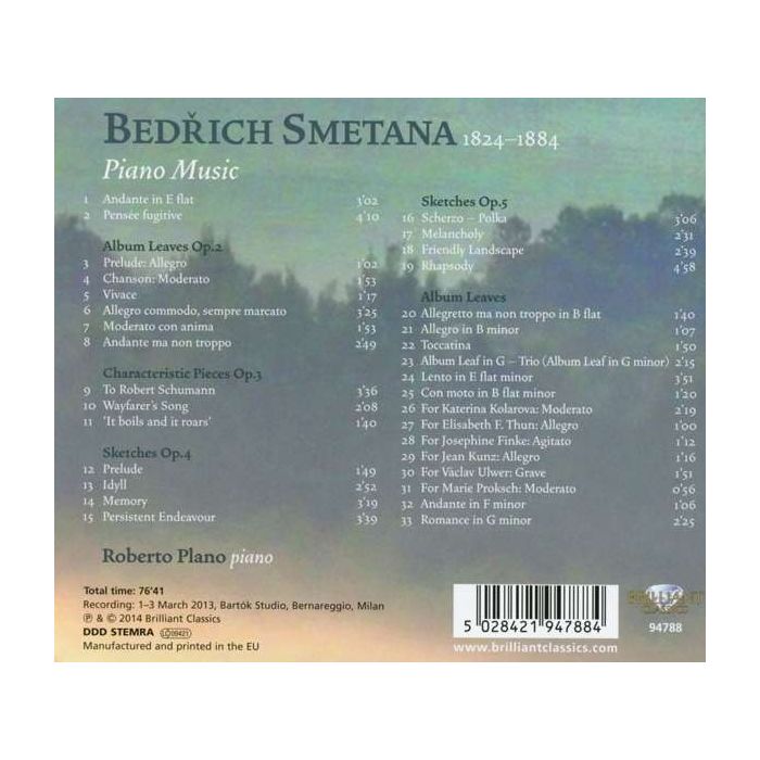 Smetana: Piano Music - slide-1