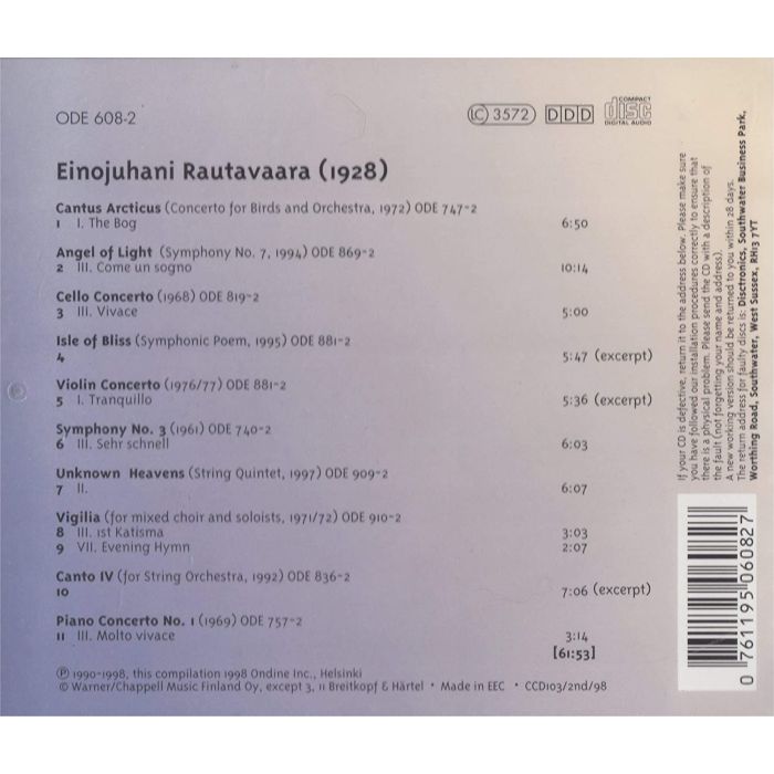 Rautavaara: Angels and Beyond - slide-1