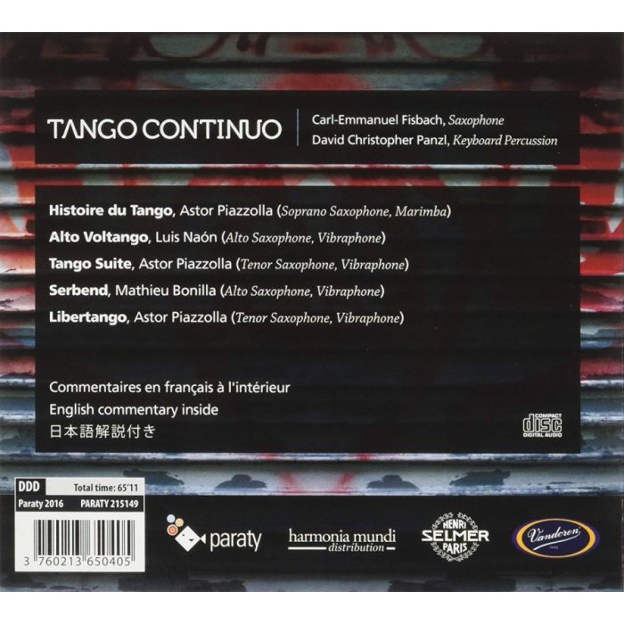 Piazzolla: Tango Continuo – Histoire du tango Suite Libertango - slide-1