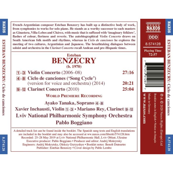 Benzecry: Ciclo de Canciones - slide-1