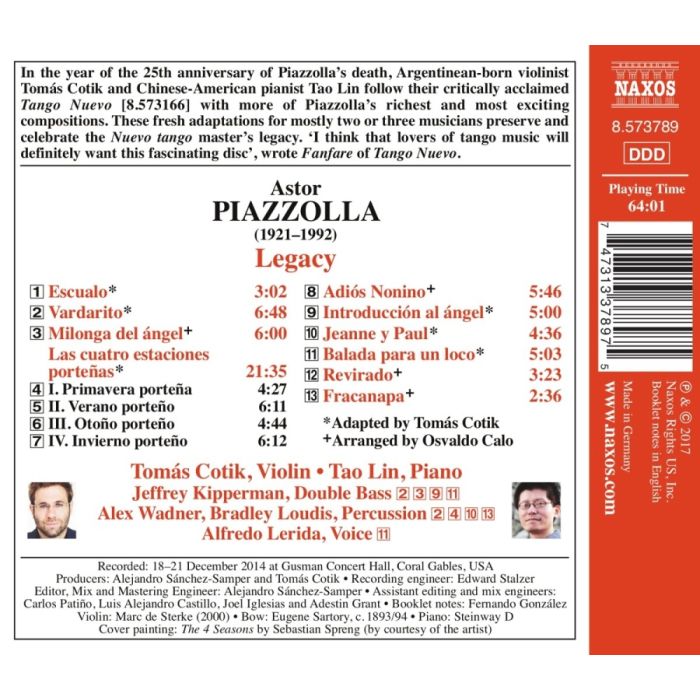Piazzolla: Legacy - slide-1