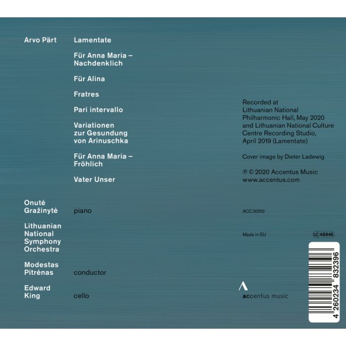 Pärt: Lamentate - slide-1