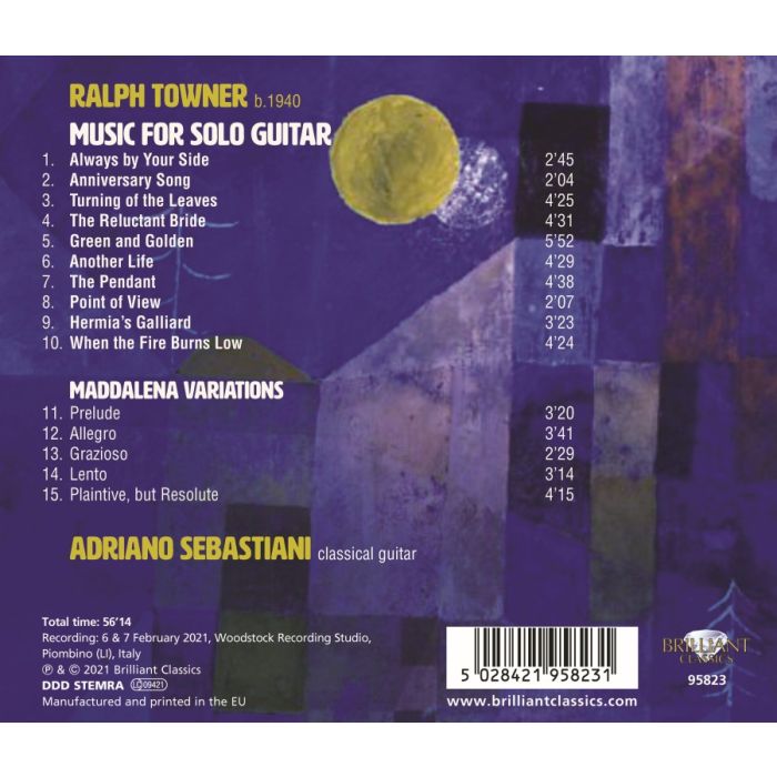 Towner: Music for Solo Guitar - slide-1