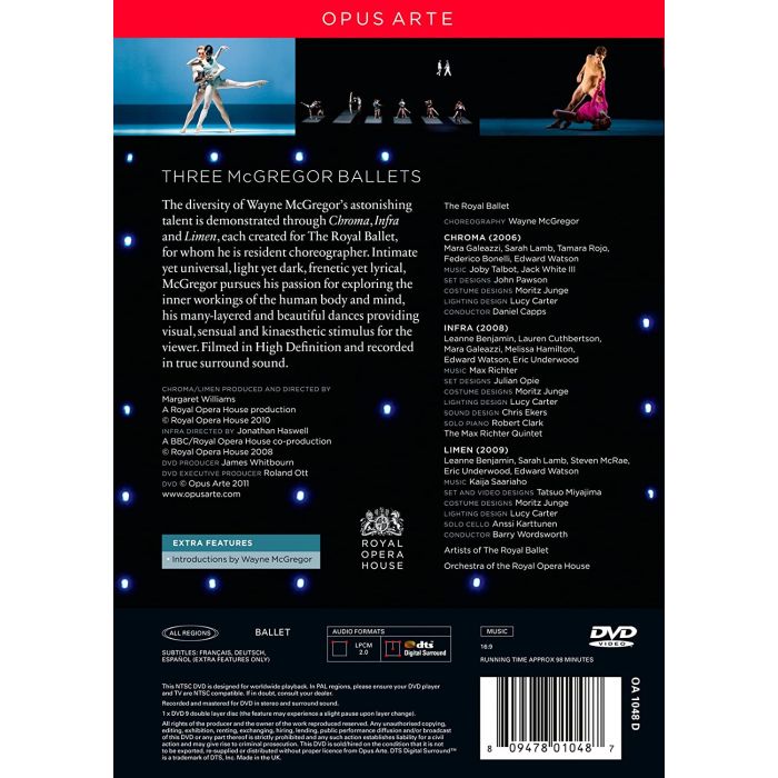 Three Ballets by Wayne McGregor: Chroma/ Infra/ Limen - slide-1