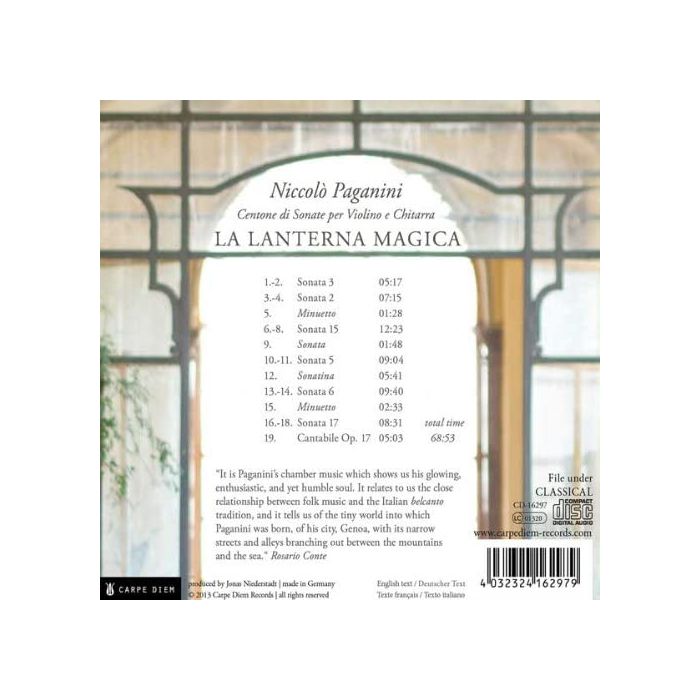 Paganini: Centone die Sonate per Violino e Chitarra - slide-1