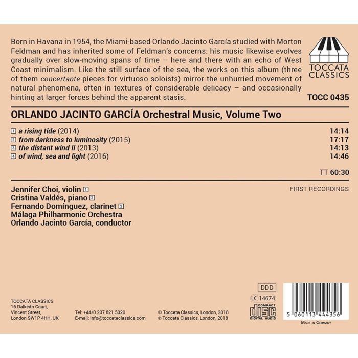 García: Orchestral Music Vol. 2 - slide-1