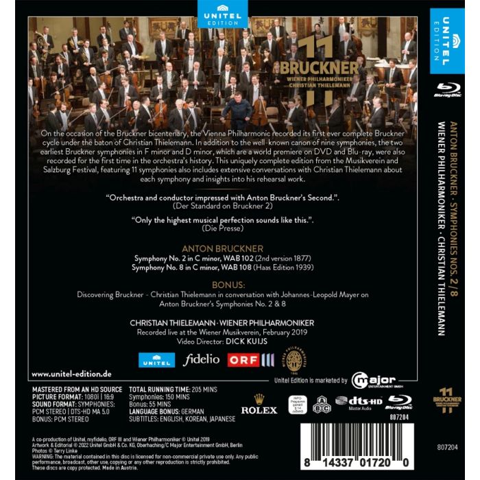 Bruckner 11 - Symphonies Nos. 2 & 8 - slide-1