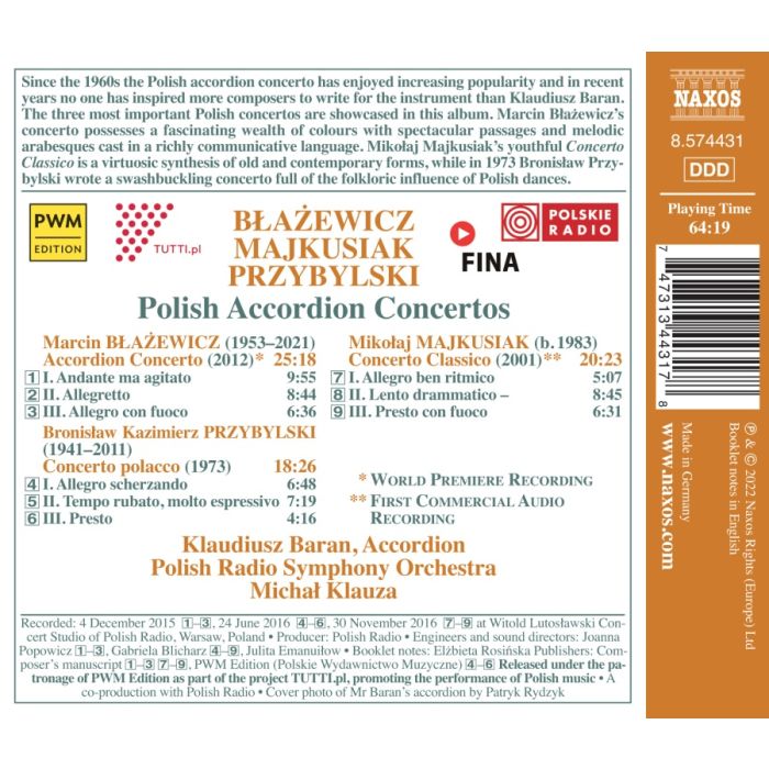 Polish Accordion Concertos - slide-1