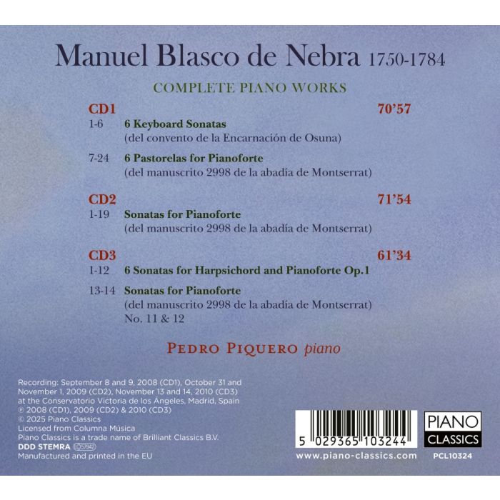 Blasco de Nebra: Complete Piano Works - slide-1