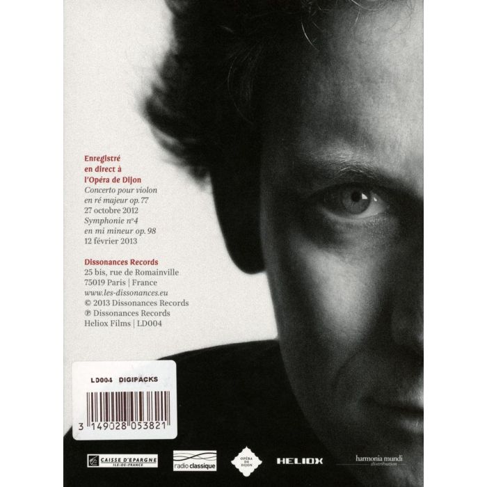 Brahms: Violin Concerto No.7, Symphony No.4 - slide-1
