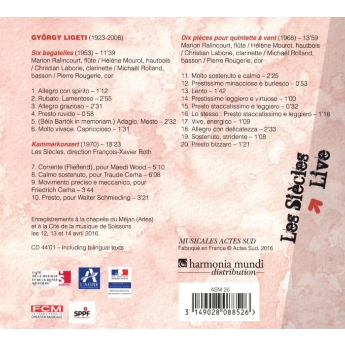 Ligeti: Six Bagatelles Kammerkonzert Pièces pour quintette à vent - slide-1