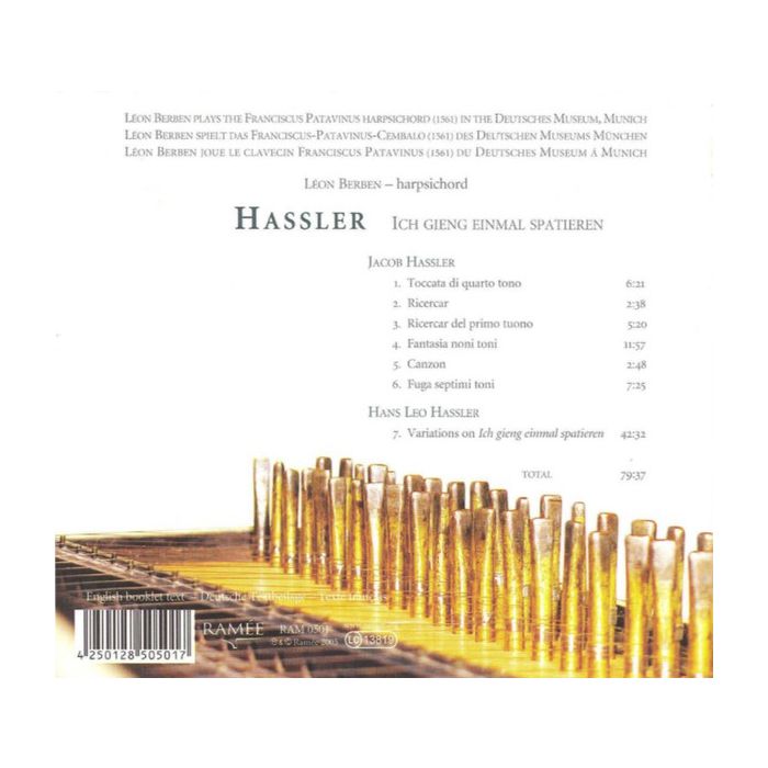 Hassler: Ich gieng einmal spatieren - Keyboard works - slide-1