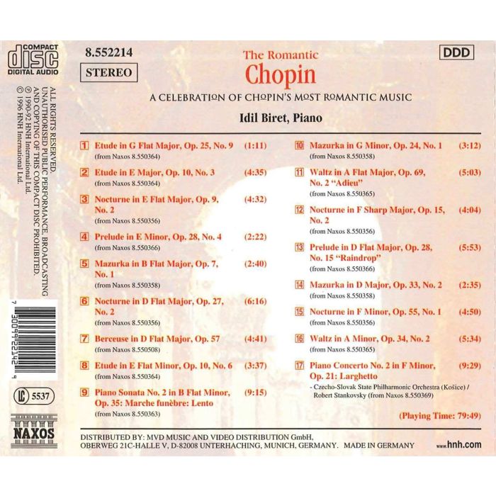 THE ROMANTIC CHOPIN - slide-1