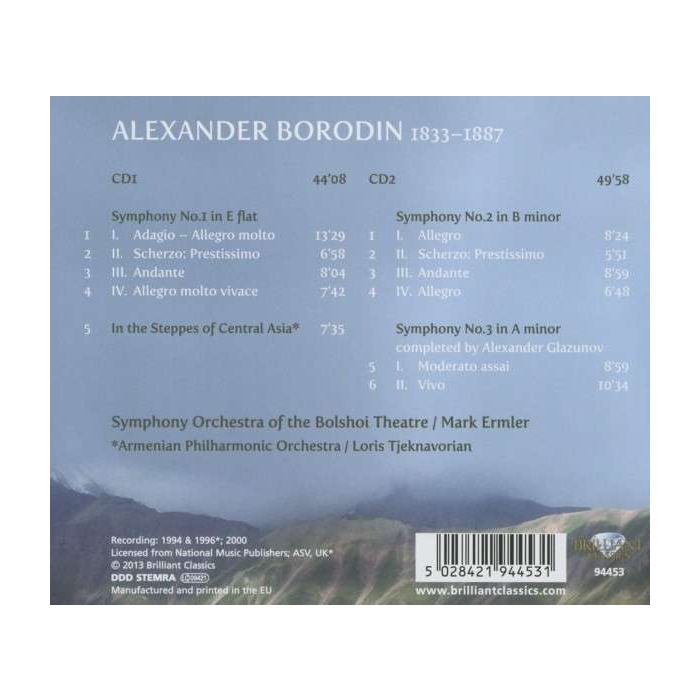 Borodin: Symphonies Nos. 1 - 3 - slide-1