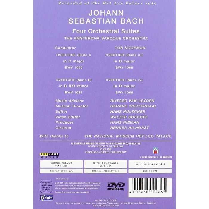 Bach: Four Orchestral Suites - slide-1