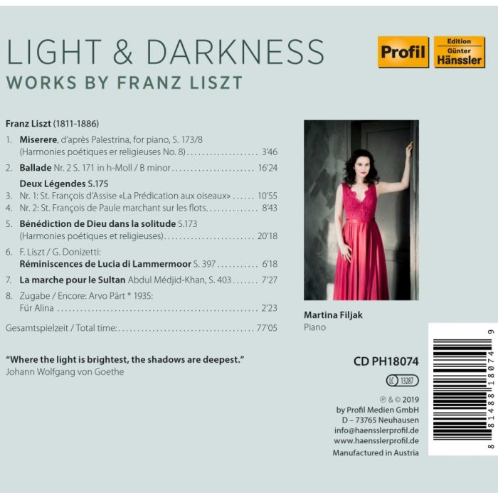 Liszt: Light & Darkness - slide-1