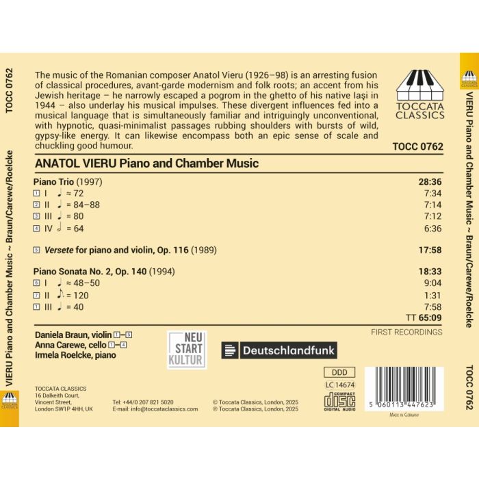 Vieru: Piano & Chamber Music - slide-1