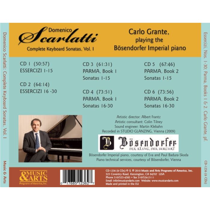 Scarlatti: The Complete Keyboard Sonatas Vol. 1 - slide-1