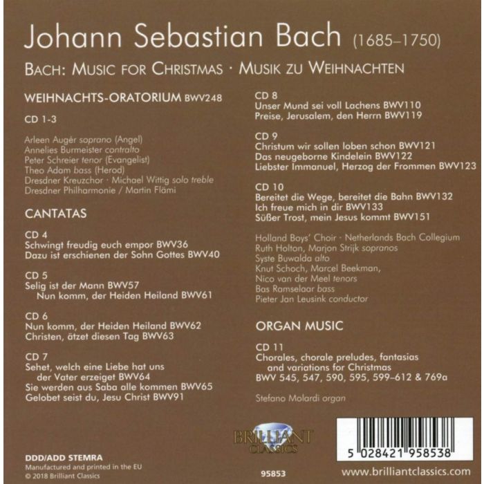 Bach for Christmas / Bach zu Weihnachten - slide-1