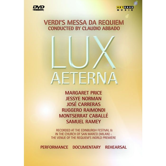 Lux Aeterna - VERDI: Messa da Requiem