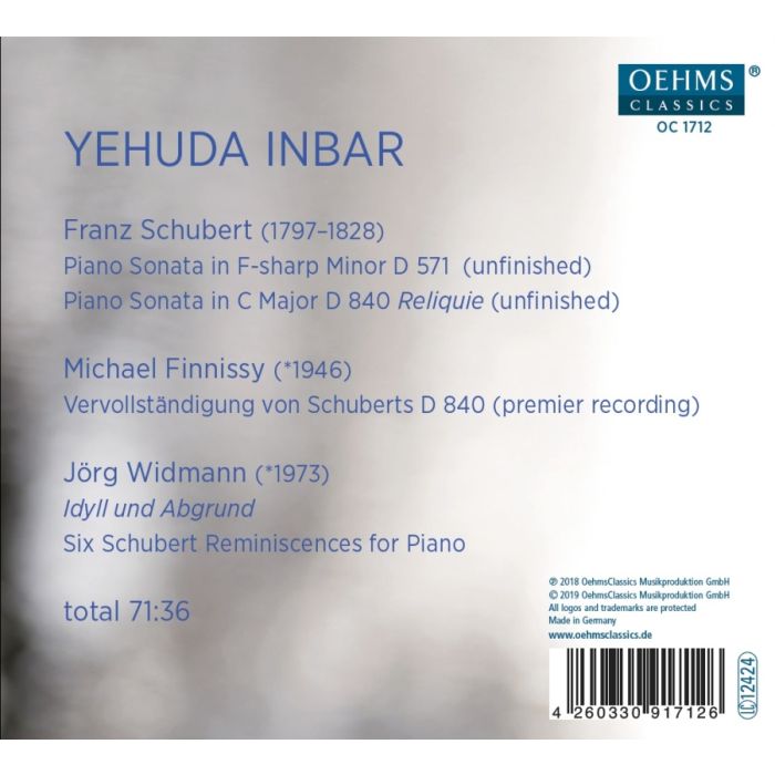 Schubert: Unfinsihed Sonatas - slide-1