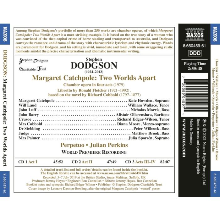 Dodgson: Margaret Catchpole: Two Worlds Apart - slide-1