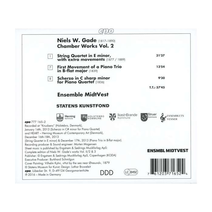 Gade: Complete Chamber Works Vol. 2 - slide-1