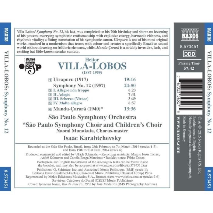 Villa-Lobos: Symphony No. 12 - slide-1
