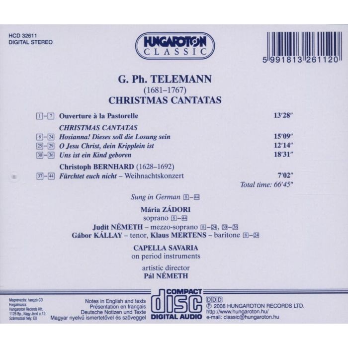 Telemann: Christmas cantatas - slide-1