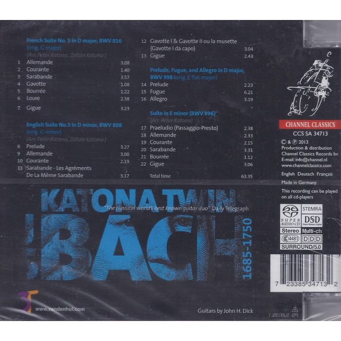 Bach, J.S.: Transcriptions - slide-1