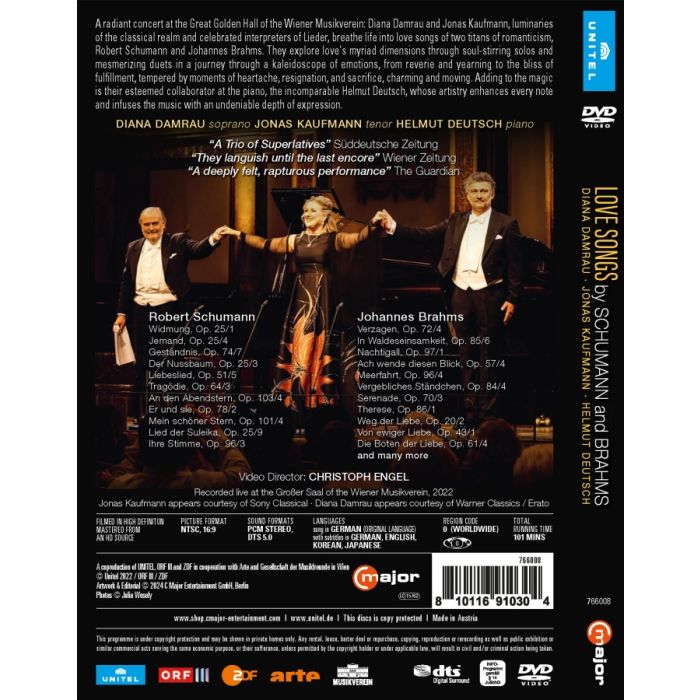 Love Songs by Schumann and Brahms - slide-1
