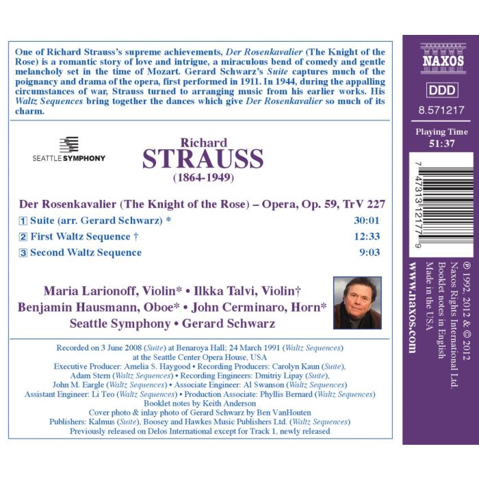 STRAUSS R.: Der Rosenkavalier - slide-1