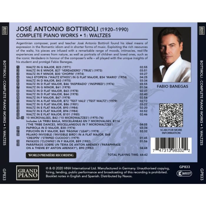 Bottiroli: Piano Works Vol. 1 - Waltzes - slide-1