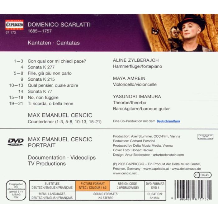 SCARLATTI: Cantatas - slide-1