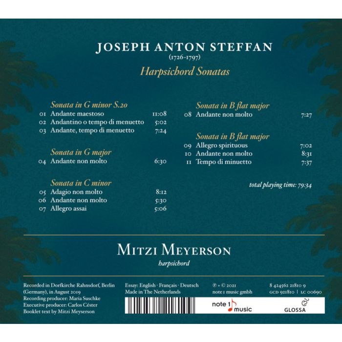 Steffan: Harpsichord Sonatas - slide-1