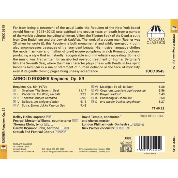 Rosner: Requiem, Op. 59 - slide-1