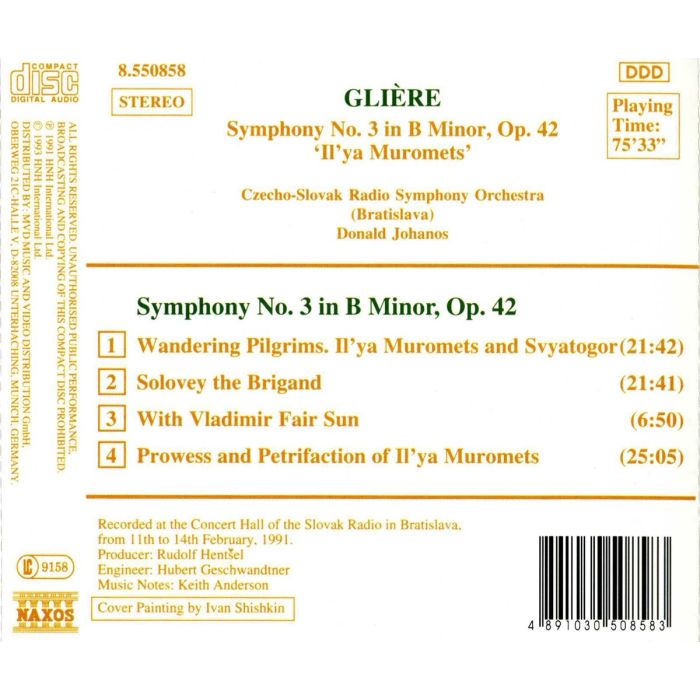 GLIERE: Symphony no. 3 - slide-1