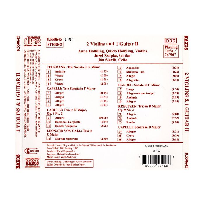 Two Violins and One Guitar, Vol. 2 - slide-1