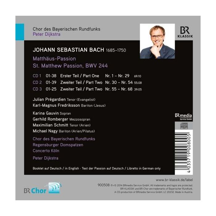 Bach: Matthäus-Passion BWV 244 - slide-1